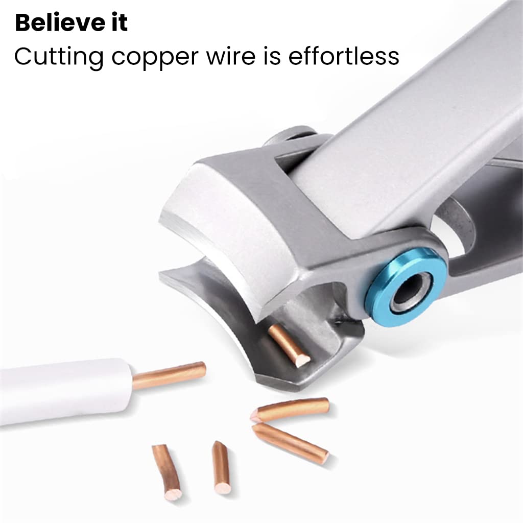 MAYCREATE Nail Clipper Cutter Nail Cutting Trimmer Toenail Fingernail Cutter Stainless Steel Toenail Clippers for Thick Nails MAYCREATE Nail Clipper Cutter Nail Cutting Trimmer Toenail Fingernail Cutter Stainless Steel Toenail Clippers for Thick Nails